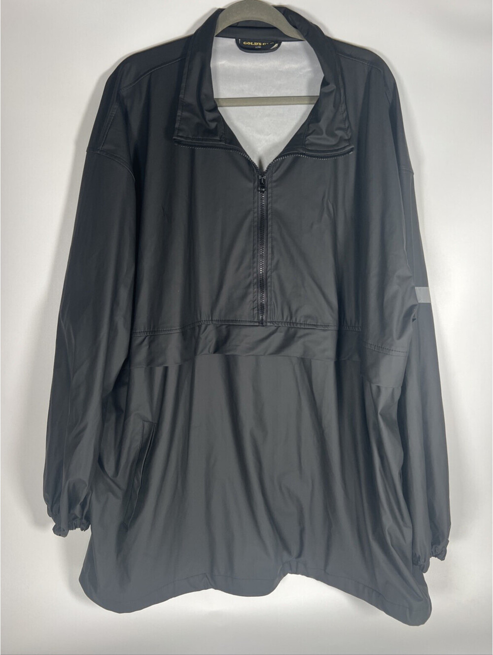 Gold's Gym Sauna Jacket Black Premium Sweat Suit Weight Loss-Unisex L/XL